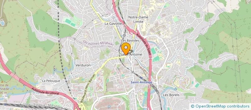 localisation de l'entreprise TQS ELEC à MARSEILLE