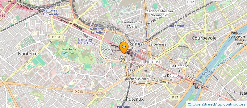 localisation de l'entreprise TQUARTER FINANCE  PUTEAUX