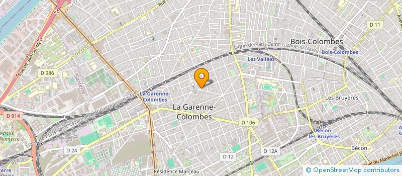 localisation de l'entreprise TQYAH INVEST  LA GARENNE-COLOMBES