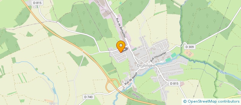 localisation de l'entreprise TR  DRULINGEN