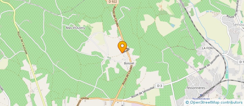 localisation de l'entreprise TR AMENAGEMENTS  GAILLAC