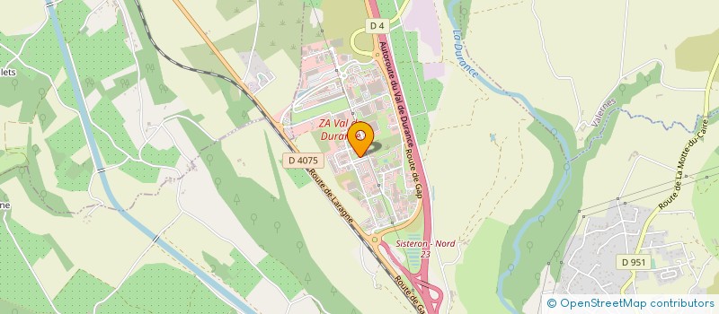 localisation de l'entreprise TR COMMUNICATION  SISTERON