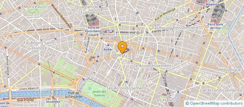 localisation de l'entreprise TR CONCEPT à PARIS
