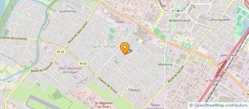 localisation de l'entreprise TR COURSES à TOULOUSE