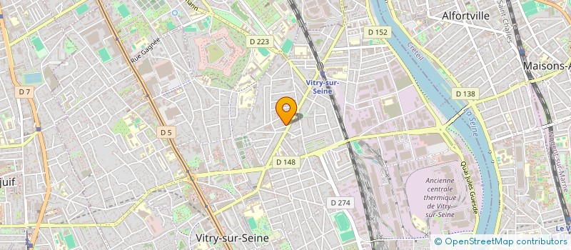 localisation de l'entreprise TR DELIVERY  VITRY-SUR-SEINE