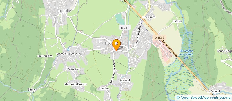 localisation de l'entreprise TR DISTRIBUTION à DOUSSARD
