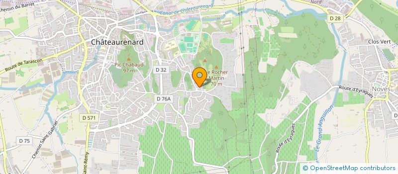 localisation de l'entreprise TR DISTRIBUTION  CHATEAURENARD