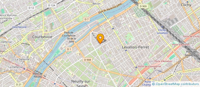 localisation de l'entreprise TR DRINK COMPANY à LEVALLOIS-PERRET