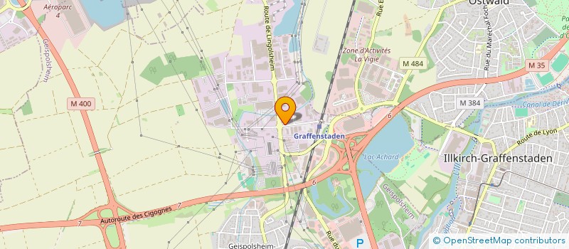 localisation de l'entreprise TR-ENGINEERING  GEISPOLSHEIM