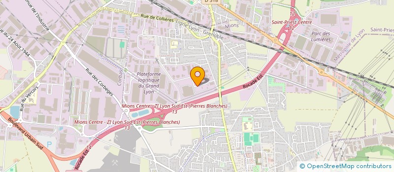 localisation de l'entreprise TR ENTREPRISE  MIONS