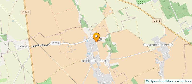 localisation de l'entreprise TR-G2 BTP  LE TILLEUL-LAMBERT