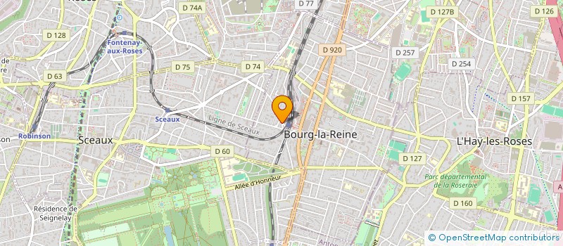 localisation de l'entreprise TR IMMO  BOURG-LA-REINE