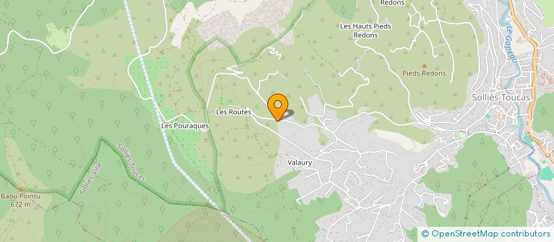 localisation de l'entreprise TR.IN.TER. à SOLLIES-TOUCAS