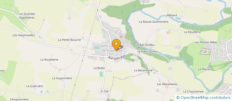 localisation de l'entreprise TR NIGHT  SAINT-GERMAIN-LE-FOUILLOUX