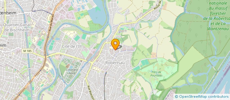 localisation de l'entreprise TR PLAQUES à STRASBOURG