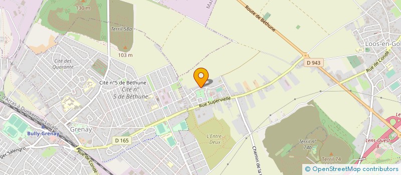 localisation de l'entreprise TR PRO BATIMENT à LOOS-EN-GOHELLE