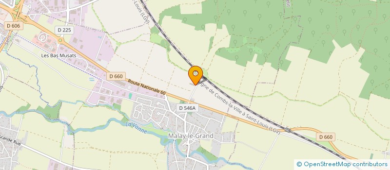 localisation de l'entreprise TR PROMOTION  MALAY LE GRAND