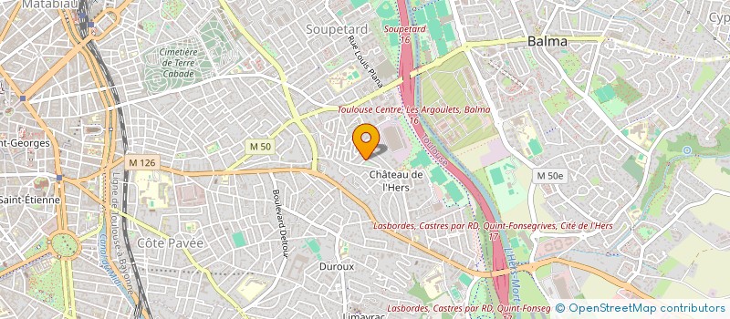 localisation de l'entreprise TR2P  TOULOUSE