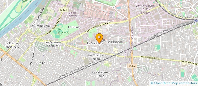 localisation de l'entreprise TRA à SARTROUVILLE