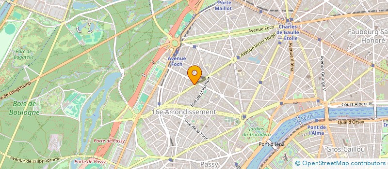 localisation de l'entreprise TRA IMMO 4  PARIS