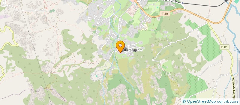 localisation de l'entreprise TRA MARE E MONTI à CALVI