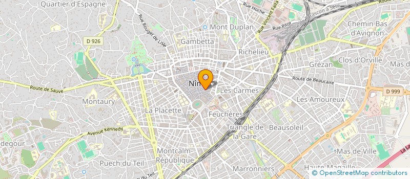 localisation de l'entreprise TRA MY  NIMES