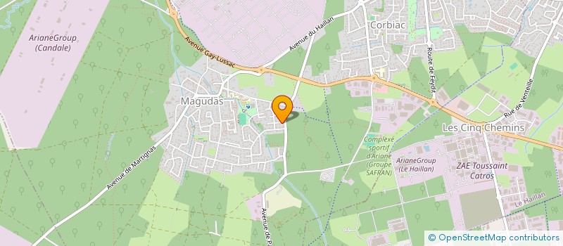 localisation de l'entreprise TRA SOLUTIONS  SAINT-MEDARD-EN-JALLES