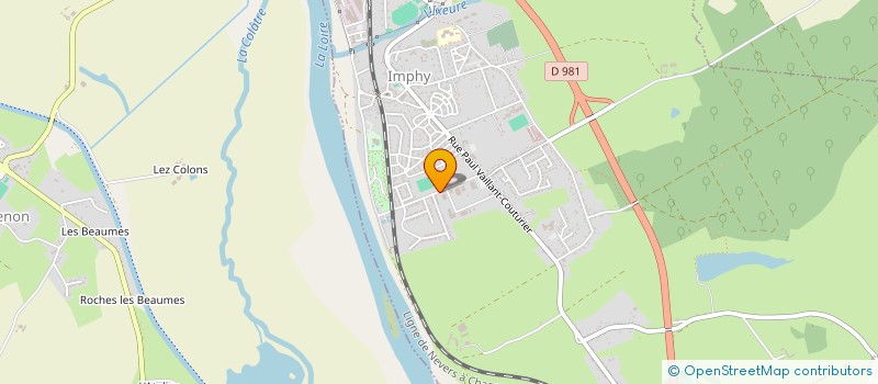 localisation de l'entreprise TRAAM  IMPHY