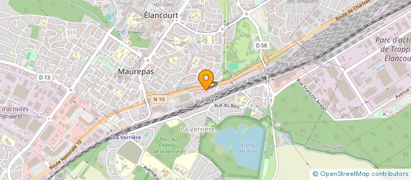 localisation de l'entreprise TRABALO  LA VERRIERE