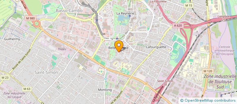 localisation de l'entreprise TRABELSI  TOULOUSE