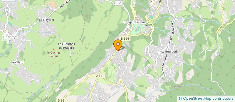 localisation de l'entreprise TRABER  VAULNAVEYS-LE-HAUT