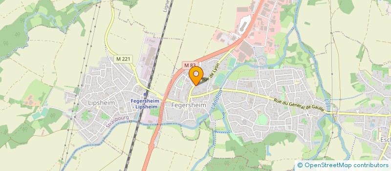 localisation de l'entreprise TRABER HOLDING  FEGERSHEIM