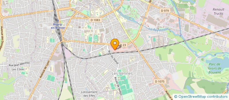 localisation de l'entreprise TRABLY BUSINESS à BOURG-EN-BRESSE