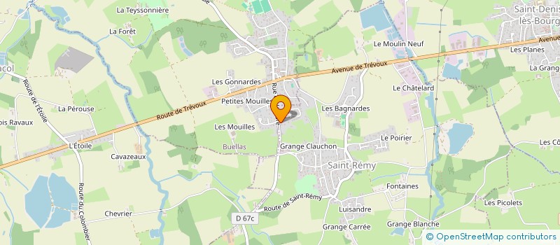localisation de l'entreprise TRABLY FAMILY à SAINT-REMY