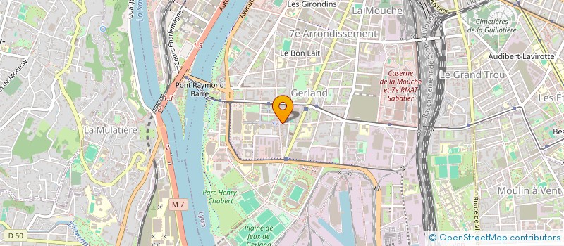 localisation de l'entreprise TRABOULE RESTAURATION  LYON