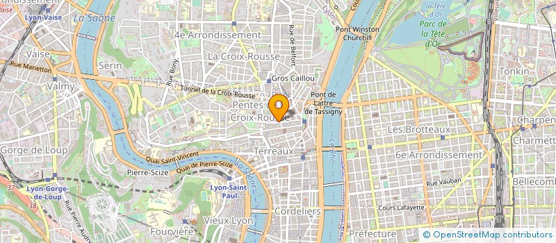 localisation de l'entreprise TRABOULES AUDIO VISUEL à LYON