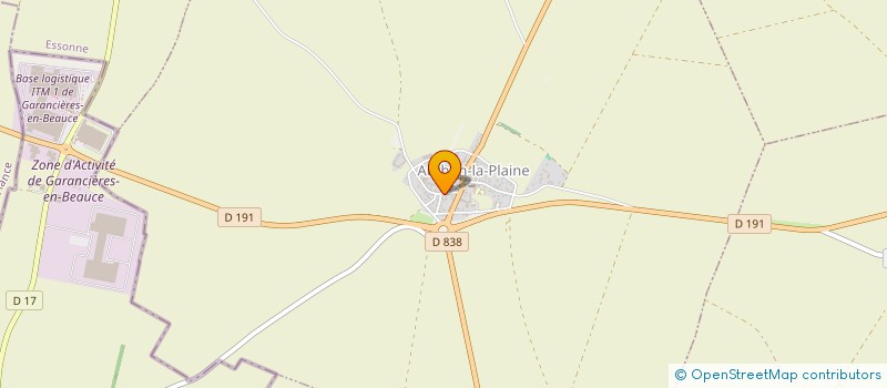 localisation de l'entreprise TRABREU  AUTHON-LA-PLAINE