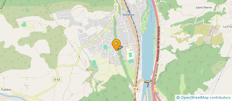 localisation de l'entreprise TRABUC ET CIE à SISTERON