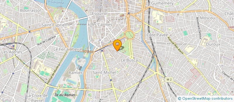 localisation de l'entreprise TRAC L'ECOLE à TOULOUSE