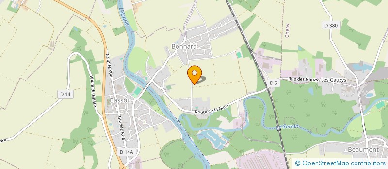 localisation de l'entreprise TRAC SPORT SYSTEME  BONNARD