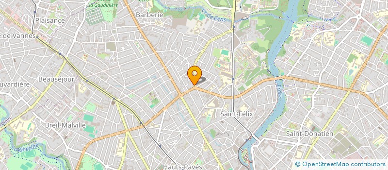 localisation de l'entreprise TRACASS  NANTES