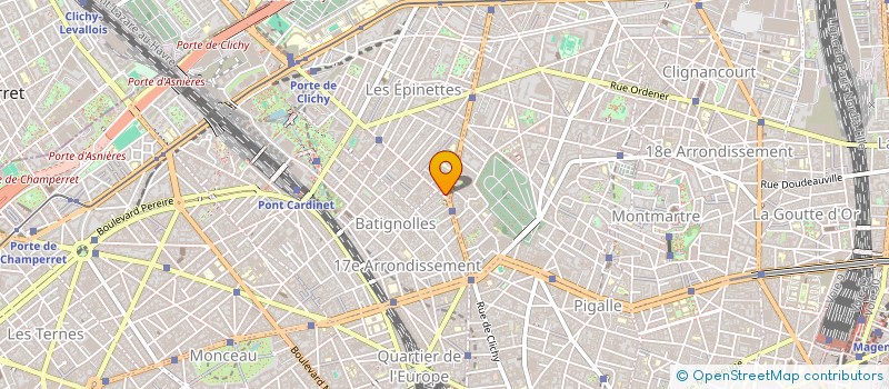 localisation de l'entreprise TRACC  PARIS