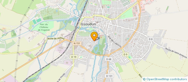 localisation de l'entreprise TRACE à SEGRY