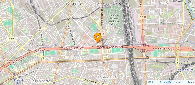 localisation de l'entreprise TRACE DE CHINE à SAINT-OUEN-SUR-SEINE