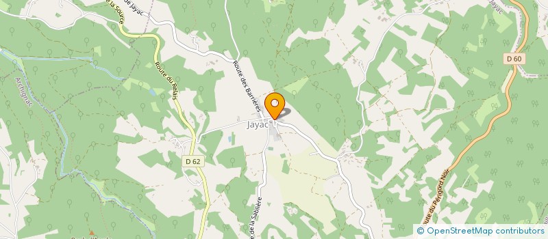 localisation de l'entreprise TRACE DEFREIN COLLECTIF  JAYAC