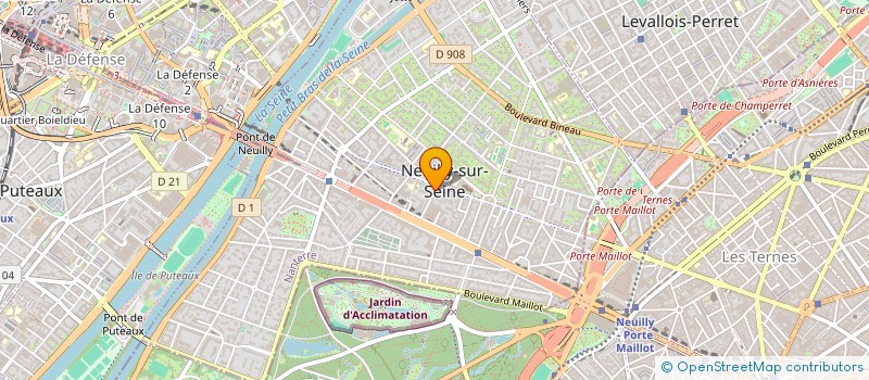 localisation de l'entreprise TRACE DEPOLLUTION RECYCLAGE à RUEIL-MALMAISON