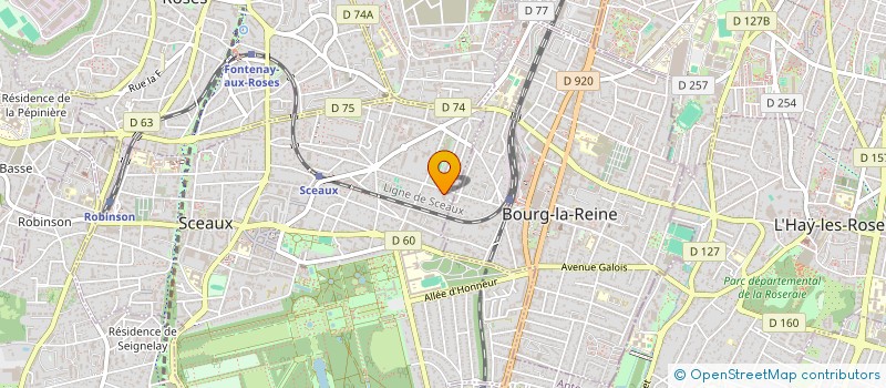 localisation de l'entreprise TRACE DIRECTE à SCEAUX