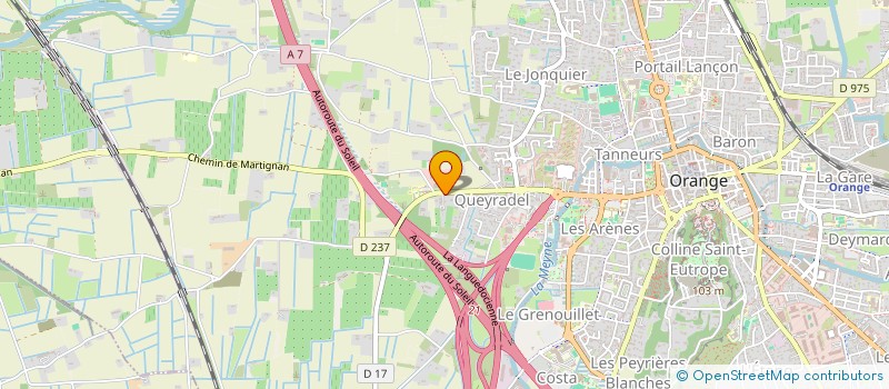 localisation de l'entreprise TRACE DU SOLARET  ORANGE