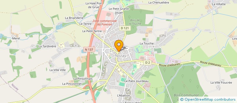 localisation de l'entreprise TRACE EVOLUTION à NOZAY