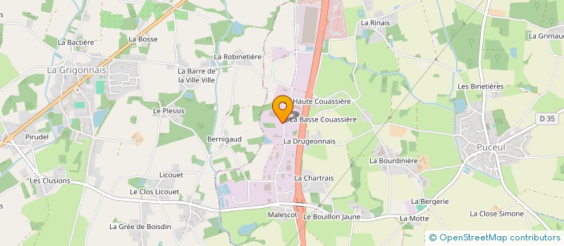 localisation de l'entreprise TRACE IMMO à PUCEUL